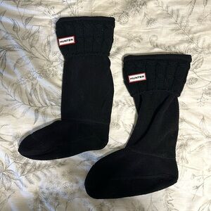 Hunter Black Boot Socks